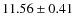 $11.56\pm0.41$