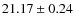 $21.17 \pm 0.24$