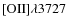 $\rm {[OII]}\lambda3727$