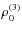 $\rho_0^{(3)}$