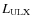 $L_{\rm ULX}$