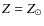 $Z=Z_\odot$