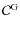 $\mathcal{C}^{\rm G}$