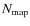 $N_{\mbox{\scriptsize map}}$
