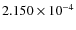 $2.150\times 10^{-4}$