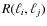 $R(\ell _i,\ell _j)$