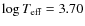 $\log T_{\rm eff}=3.70$