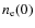 $n_{\rm e}(0)$