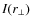 $I(r_{\perp})$