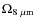 $\Omega_{8~\mu{\rm m}}$