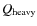 $Q_{\rm heavy}$