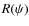 $R(\psi)$