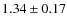 $1.34\pm 0.17$