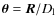 ${\vec \theta}={\vec R}/D_{\rm l}$