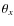 $\theta_x$