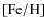 $\left[ {\rm Fe/H} \right]$