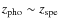 ${z_{\rm pho}}\sim {z_{\rm spe}}$