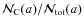 $\ensuremath{\mathcal{N}_{\rm C}} (a)/\ensuremath{\mathcal{N}_{\rm tot}} (a)$