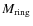 $M_{{{\rm ring}}}$