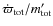 $\dot{\varpi}_{\rm tot}/m_{\rm tot}'$