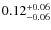 $\rm0.12_{-0.06}^{+0.06}$