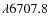 $\lambda6707.8$