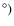 $^{\circ})$