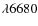$\lambda 6680$