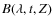 $B(\lambda,t,Z)$