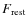 $F_{\rm {rest}}$
