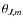$\theta_{J,m}$