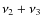 $\nu _2+\nu _3$