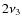 $2\nu _3$