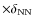 $\times\delta_{\rm NN}$