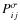 $P^{\sigma}_{ij}$