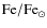 ${\rm Fe/Fe}_\odot$