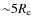 ${\sim} 5R_{\rm e}$