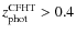 $z_{\rm phot}^{\rm CFHT}>0.4$