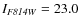 $I_{\it F814W}=23.0$