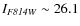 $I_{\it F814W}\sim26.1$