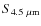 $S_{{\rm 4.5 ~ \mu m}}$