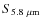 $S_{{\rm 5.8~\mu m}}$