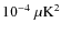 $10^{-4}~\mu\mbox{K}^2$