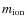 $m_{\rm ion}$