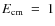 $E_{\rm cm}~=~1$