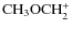 \ensuremath{{\rm CH_3OCH_2^+}}