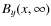 $B_y(x,\infty)$