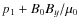 $p_1+B_0B_y/\mu_0$