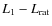 $L_1-L_{\rm rat}$