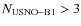 $N_{\rm USNO-B1} > 3$